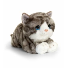 KEEL TOYS Grey Cuddle Kitten 32 cm