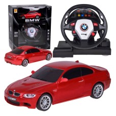  RC valdomas lenktytinis automobilis, raudonas BMW